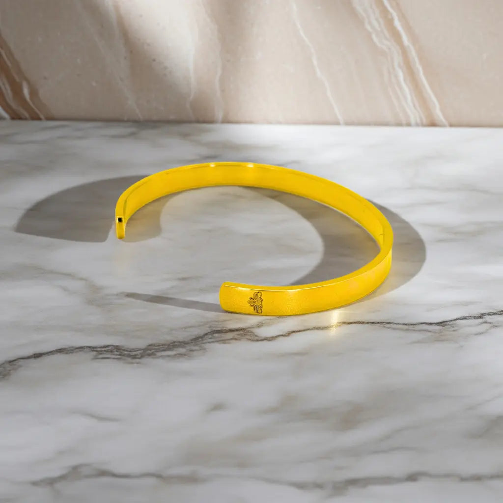 Armreif mit 18k Gold verdeckt Aurelia X